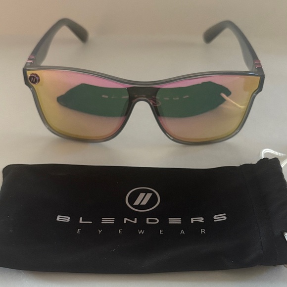 Blenders Eyewear Men's Black and Pink Glasses - Picture 1 of 3